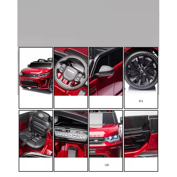Продукт Акумулаторен джип LAND ROVER  DISCOVERY 4X4 Licensed 12V,MP3, с меки гуми и кожена седалка, 2022 година - 0 - BG Hlapeta
